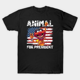 Muppets Animal 24 For President T-Shirt